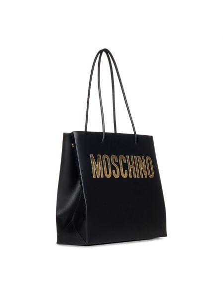 Bolso shopper Moschino negro