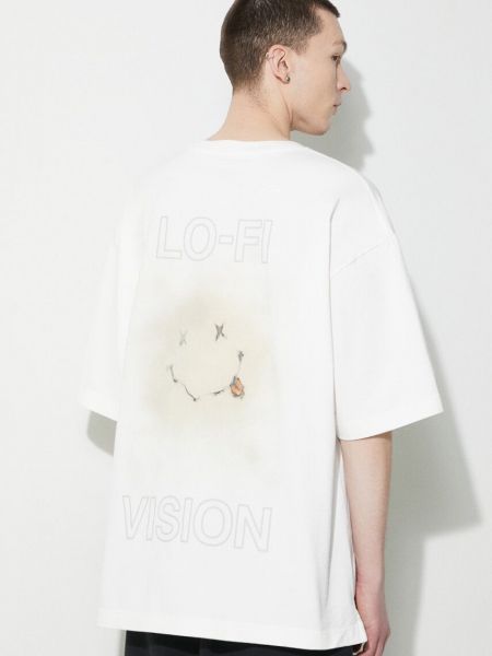 Koszulka bawełniana z kieszeniami Maison Mihara Yasuhiro biała