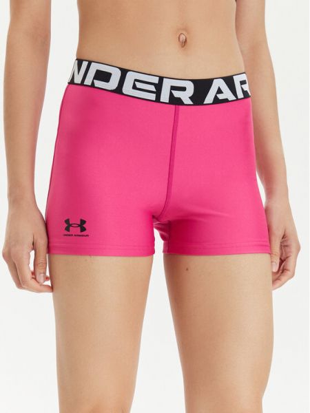 Pantaloni scurți de sport Under Armour roz