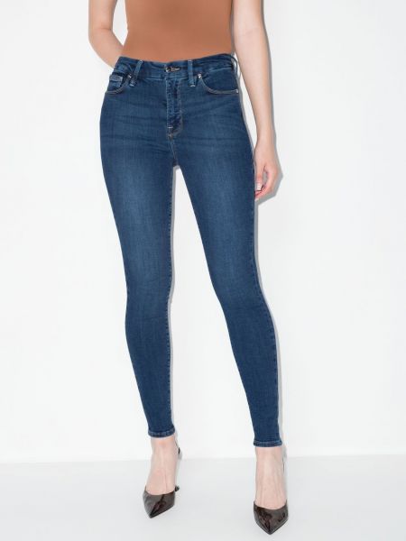 Skinny jeans Good American blau