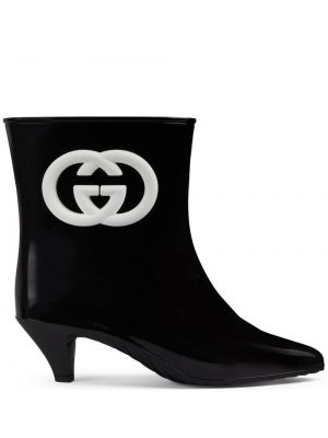 Kotníkové boty Gucci černé