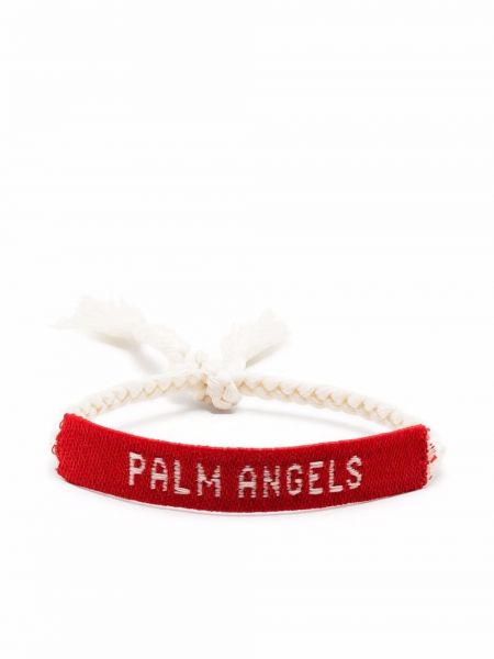 Brodert armbånd Palm Angels rød