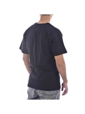 Camiseta de algodón Moschino negro