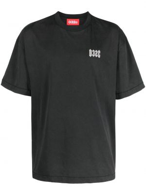 T-shirt aus baumwoll 032c schwarz
