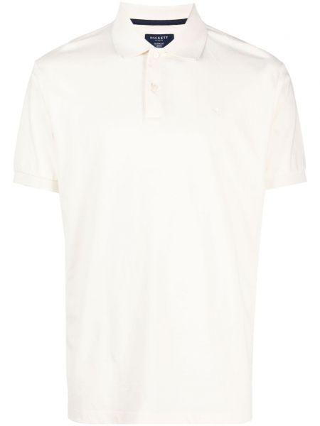 Poloshirt med broderier Hackett