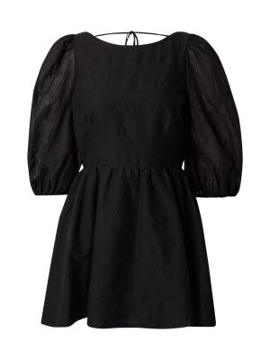 Φόρεμα Bardot μαύρο