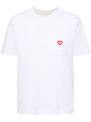 Тениска с джобове със сърца Carhartt Wip черно