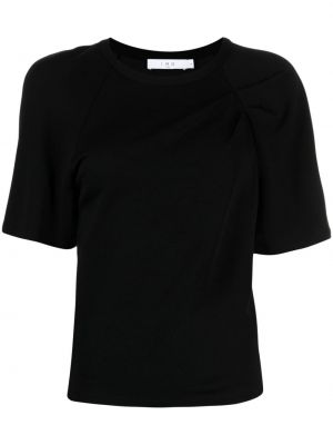 Brīva piegriezuma t-krekls Iro melns