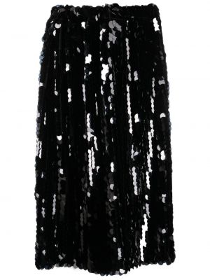 Midi sukně Comme Des Garçons, černá