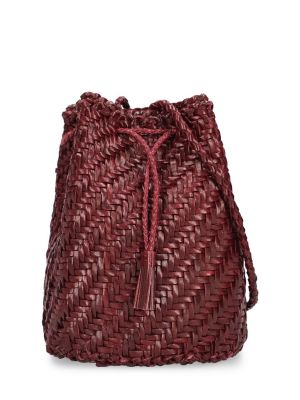 Pletená kožená kabelka Dragon Diffusion