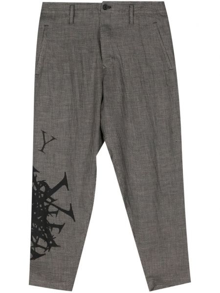 Pantaloni cu model pepito Yohji Yamamoto