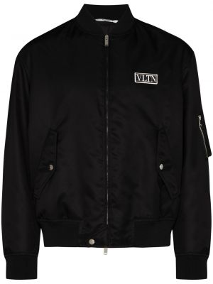 Chaqueta bomber Valentino negro