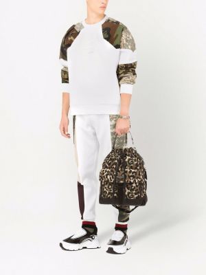 Sporthose mit print mit camouflage-print Dolce & Gabbana weiß