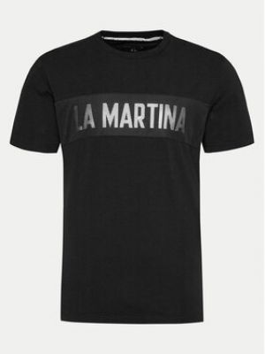 Tričko La Martina černé