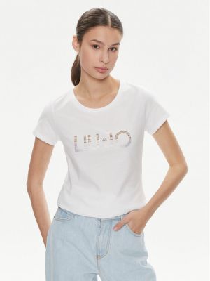 Priliehavé tričko Liu Jo biela
