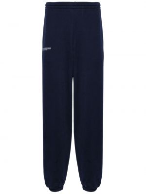 Pantalon de joggings en coton Pangaia bleu