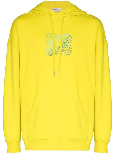 Sudadera con capucha Givenchy amarillo