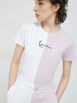 Karl Kani t-shirt női, rózsaszín