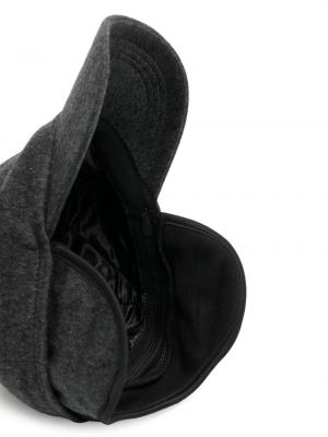 Kašmyro kepurė su snapeliu N.peal pilka