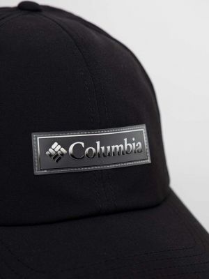 Черная кепка с аппликацией Columbia