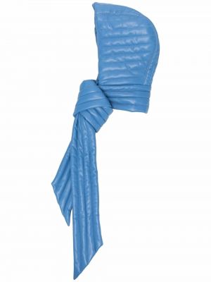Кожаный шал с качулка Nanushka