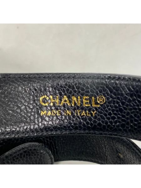 Cinturón Chanel Vintage negro