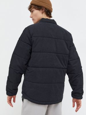 Oversized rövid kabát Abercrombie & Fitch fekete