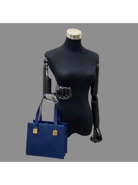 Bolso shopper de cuero Givenchy Pre-owned azul