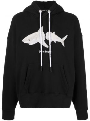 Hoodie Palm Angels svart