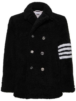 Παλτό Thom Browne μαύρο