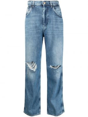 Прямые джинсы на шпильке Liu Jo, синие