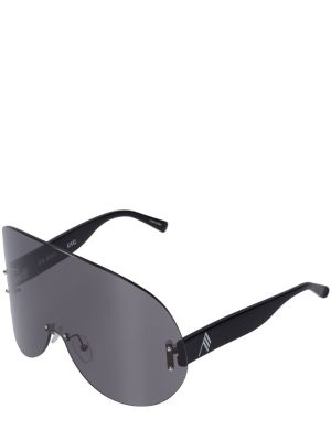 Oversize слънчеви очила The Attico черно