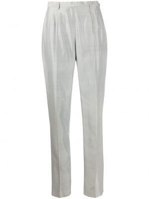 Pantalones de cintura alta Gianfranco Ferré Pre-owned gris