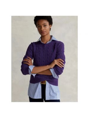Jersey de punto de tela jersey Polo Ralph Lauren violeta