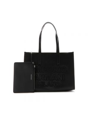 Shopperka Emporio Armani czarna