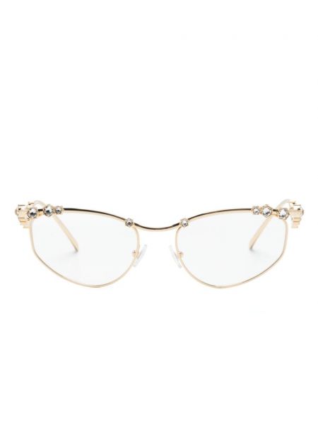 Naočale s kristalima Swarovski zlatna