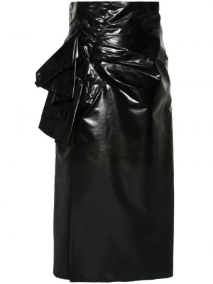 Midi sukně Maison Margiela černé