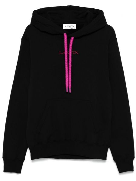 Büyük boy hoodie Lanvin siyah