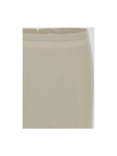 Mini falda de algodón Sportmax beige