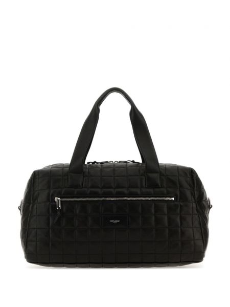 Quiltet taske Saint Laurent sort