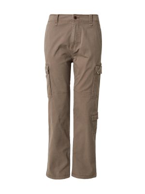 Pantaloni cargo Hollister marrone