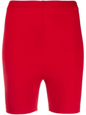 Pantalones cortos de cintura alta Styland rojo