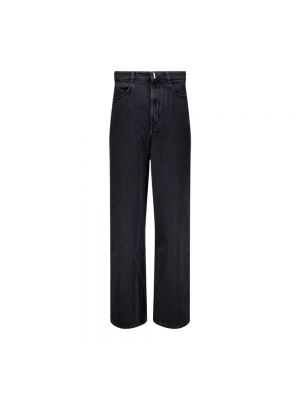 Czarne jeansy relaxed fit Givenchy