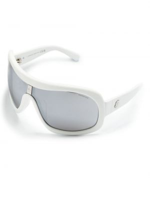 Sluneční brýle Moncler Eyewear bílé