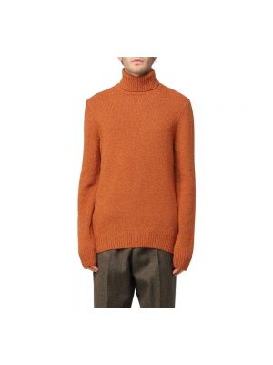 Sweter Tagliatore - Pomarańczowy