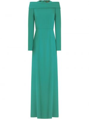 Večernja haljina Dolce & Gabbana zelena
