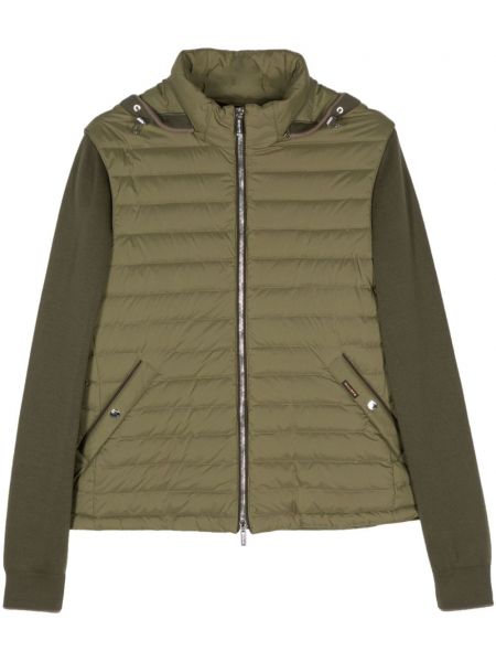 Veste longue Moorer vert