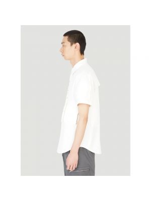 Camisa de algodón Helmut Lang blanco