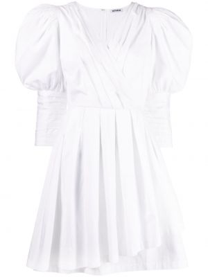 Bavlněné mini šaty Batsheva bílé