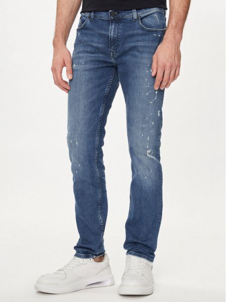 Jeans skinny slim Karl Lagerfeld bleu